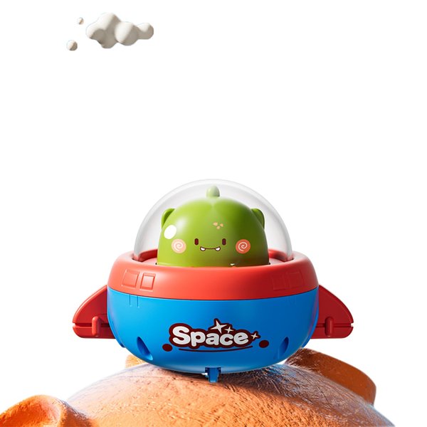 NUMBERFUN Animal Car Toddler Toys,Press and Go Toy Cars for Toddlers 1-3,1 Year Old Boy Birthday Gift,Space Theme Infant Car Toys for 1 Year Old Boy and Girl(Alien Toy)