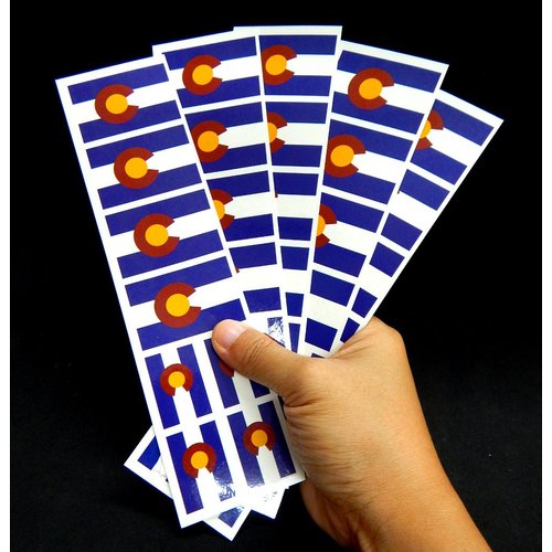 40 Tattoos: Colorado State Flag, Party Favors