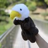 Plush Eagle Hand Puppets Stuffed Animals Toys for Imaginative Pretend Play Storytelling Gifts for Kids Boys Girls