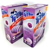 Ty D Bol Toilet Cleaning Tablets with Continuous Clean With Lavender color to deodorize your Toilets for a Fresh Smelling Bathroom 10 tabs (2-5 count packs)