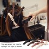 Havawish 12 Pcs Alligator Clips for Hair Styling Matte Alligator Hair Clips Crocodile Clips Hair Sectioning Clips for Women Hair Styling(Brown)