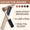 Kaely Eyebrow Gel Waterproof,Longwear Tinted Eye Brow Mascara,Eyebrow Color Makeup kit,maquillaje gel para cejas a prueba de agua,Long Lasting Eyebrows Vegan cosmetics,01 Blonde