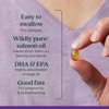 New Chapter Wholemega for Moms Fish Oil Supplement - Prenatal DHA with Omega-3 + Vitamin D3 for Prenatal & Postnatal Support - 90 ct, 500mg Softgels