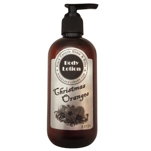Black Canyon Christmas Oranges Scented Luxury Body Lotion with Lanolin and Jojoba Oil, 8 Oz