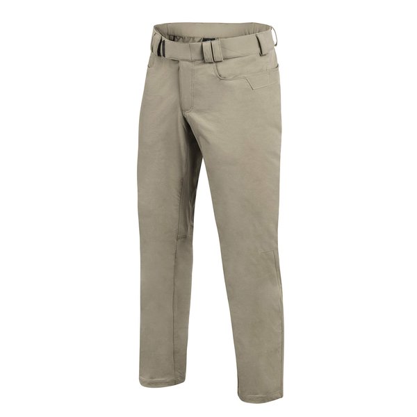 Helikon-Tex CTP Covert Tactical Pants for Men - Ripstop Mens Pants - Lightweight for Outdoors, Hiking, Law Enforcement, Work Pants, Khaki VersaStretch, Waist 34 Length 34, Urban Line