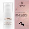 Avya Skincare Discovery Starter Set | Anti-Aging | Gentle Cleanser (15ml) + Anti-Aging Power Serum (10ml) + Eye Bright Cream (5ml) + Night Moisturizer (10ml)