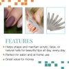 Nail Tek The Finisher File, Professional Double-sided 240/400 Grit Nail File to Shape and Smooth Acrylic, Gel, and Natural Nails, Nail Polish Remover, Must-Have Manicure and Pedicure Kit Tool, 6 Pack