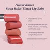 Flower Knows Swan Ballet Shine Lip Gloss Stick-Moisturizing Tinted Melting Balm-Hydrating Plumping Lip Color-Long Lasting Lip Makeup for Girls&Women,Vegan & Cruelty-Free,3.5g(B01 Little Star)