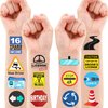 100 PCS Driver License Birthday Party Decorations Favors Supplies 16th 17th New Learner Driver Car Road Signs Traffic Lights Keys Temporary Tattoos Stickers Gifts Girls Boys Classroom School Prizes