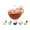 MAX'IS Creations The Mug with a Hoop Basketball Mug Novelty Hot Chocolate Coffee Mug w Mini Hoop Sports Cereal Bowl Coach Gift Basketball gifts for Boys 8-12 12-14 Basketball Accessories 16oz