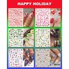 winthrop 36 Sheets All Holiday Nail Art Stickers, Mixed Season Nail Decals Set for All Year, Spring Summer 3D Self-Adhesive Colorful Pegatinas Uñas Daisy Butterfly 4th of July Halloween Christmas
