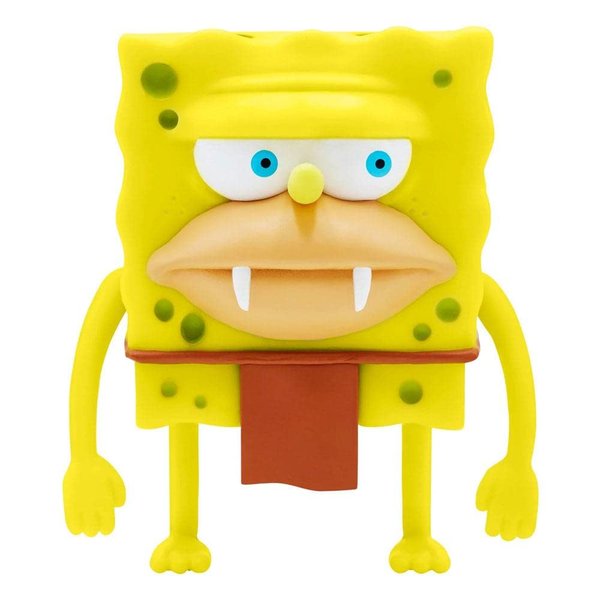 Super7 Spongebob Squarepants SpongeGar - 3.75" Spongebob Action Figure Classic Cartoon Collectibles and Retro Toys
