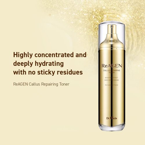 Callus Repairing Toner - Anti-aging Refining Daily Facial Toner for Dry, Sensitive, Mature Skin, Helps to Firm, Hydrate and Nourish, 4.06 fl. oz/120ml, Dermatologist Tested by Dr.Oracle