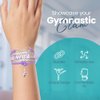 SportyBella Gymnastics Bracelets For Girls- Adjustable Charm Bracelet w/Infinity Symbol & Silver Gymnastic Charm. Gymnastics Friendship Bracelet Gifts for Gymnasts, Teams & Coaches. (Purple/Silver)