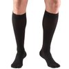 Truform 30-40 mmHg Compression Stockings for Men and Women, Knee High Length, Closed Toe, Black, Medium