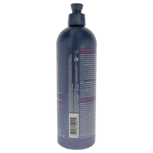 Fanci-Full Instant Hair Color Rinse by Roux, 41 True Steel ,Temporarily Evens Tones, Blends Away Gray, 15.2 Oz