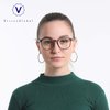 VisionGlobal Blue Light Blocking Glasses for Women/Men, Anti Eyestrain, Computer Reading, TV Glasses, Stylish Oval Frame, Anti Glare(Tortoise,+1.00 Magnification)