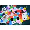Smartdealspro 1 1/2 Inch 37mm 10 Colors Opaque Plastic Poker Chips Counting Discs Markers Counters with Box for Casino Card Games Math Learning (300)