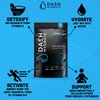 DASH Hydrate Rapid Hydration Electrolyte Drink Mix Packets | Rapid Absorption & Recovery with No Sugar | Activate Energy – Detoxify - Support |16 ct (Strawberry)