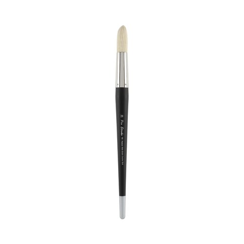Creative Mark Artist Pro Stroke White Chungking Hog Bristle Paint Brush, Size 20, Round
