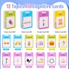 Talking Flash Cards for Toddlers 2-4 Years, 224 Sight Words, Autism Sensory Toys for Autistic Children,Learning Montessori Toys, Educational Preschool Gifts for Kids Ages 1-3