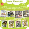 Agape Bird Mirror with Perch&Slow Feeder, Bird Toys for Boredom&Anxiety, Bird Cage Accessories for Parrots to Expend Energy, Interactive Toys for Parakeet, Cockatiel, Lovebird, Conure, Finch, Budgies