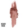 Maybelline Color Sensational Lipstick, Lip Makeup, Cream Finish, Hydrating Lipstick, Nearly There, Nude ,1 Count