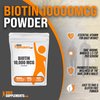 BULKSUPPLEMENTS.COM Biotin 10000mcg Powder - Biotin Powder, Biotin Supplement, Biotin Vitamins for Hair Skin and Nails - Gluten Free, 1000mg per Serving (10mg Biotin), 100g (3.5 oz)