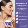 Dersie Magnesium Cream for Sleep & Leg Cramps: Soothing Magnesium Lotion with Lavender, Grape & Camellia Seed Oil - Hydrating & Calming for Men, Women and Kids (4 fl oz)