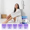 Deep Relaxation Bath Salt 32 Ounces Epsom Salt with Natural Lavender Essential Oil Plus Vitamin C in BPA Free Pouch with Easy Press-Lock Seal