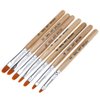 WOKOTO 14 Pcs Acrylic Nail Brush Pen Set Uv Gel Acrylic Nail Art Brush Tips Builder Brush Nail Painting Brush Pen Nail Acrylic Brush Nail Dust Brush 3d Nail Art Brush Nail Polish Brush Kit