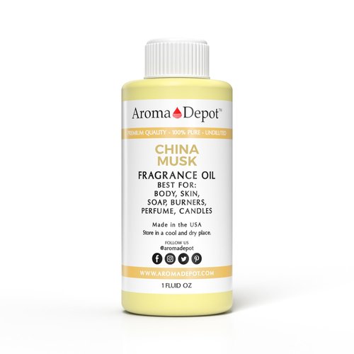 Aroma Depot 1 oz / 1 Ounce China Musk Unisex Perfume/Body Oil Our Interpretation, Premium Quality Uncut Fragrance Oil