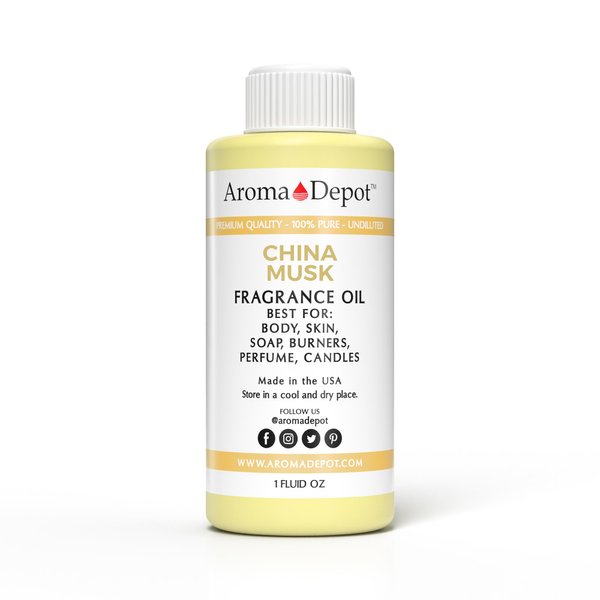 Aroma Depot 1 oz / 1 Ounce China Musk Unisex Perfume/Body Oil Our Interpretation, Premium Quality Uncut Fragrance Oil