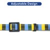 Pawtitas Pet Multicolor Cat Collar with Safety Buckle and Removable Bell Cat Collar Kitten Collar Blue/Yellow/Green Cat Collar One Size