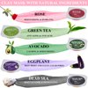 Clay Mask Set 20 Pods, Face Mask Skin Care，Green Tea, Turmeric, Dead Sea Mud, Rose, 24K Gold, Eggplant, Avocado, Mud Mask Deep Pore Cleansing Acne Blackhead Removal, Men & Women Facial Mask .