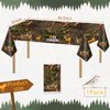 Containlol Hunting Tablecloths Camo Birthday Party Decorations Camo Table Covers Plastic Hunting Table Decorations for Hunting Camo Baby Shower Party Supplies(1 Piece)