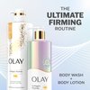 Olay Body Lotion Firming & Hydrating for Women with Collagen, 24hr Moisturizing, Vitamin E & Vitamin B3 Complex, Fast Absorbing Formula, 17 fl oz