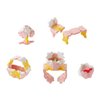 LaQ Sweet Collection Mini Pink | 62 Pieces | 10 Models | Age 5+ | Creative, Educational Construction Toy Block | Made in Japan