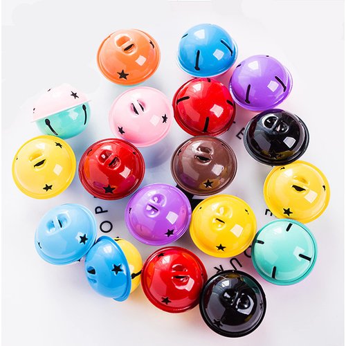 Osvela Cat Toy Balls with Bell Jingle Mental Balls for Cats Kittens Interactive Cat Toys 12 PCS Assorted Color