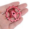 11T/13T Derailleur Pulley Aluminium Alloy Wheel Rear Derailleur Pulley Wheel Pulley (13T Red)