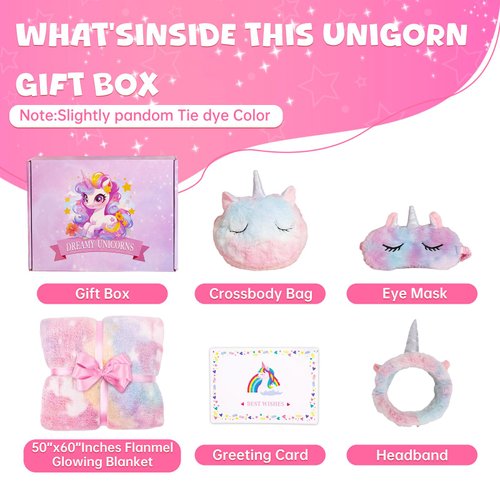 Jenria Unicorn Gifts for Girls Toys Age 6-8 Christmas Birthday Gifts for Girls Age 3 4 5 6 7 8 9 10 Years Old Girl Birthday Gift Ideas, for Toddler, Daughter, Niece, Granddaughter