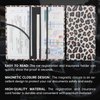 ShaggyDogz Car Registration and Insurance Card Holder with Magnetic Closure, Premium PU Leather License Registration Holder for Driver License, Insurance Card, Paperwork, Men & Women (Snow Leopard 1)