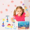Coola Sea Animal Craft Kit Set for Preschool Kids - Educational Marine Life Kit with Felt & Wood for Ages 3-8, Fun & Easy DIY Activity for Boys & Girls, Pack of 6