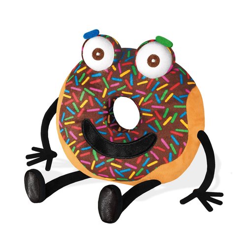 YOTTOY Contemporary Collection | Arnie The Doughnut Soft Stuffed Plush Toy – 7.5”