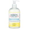 Kirk's Liquid Hand Soap Odor Neutralizing Lemon and Eucalyptus, Non GMO, Natural Formula, Free of Sulfates, Parabens Free, 12 Fluid Ounce (Pack of 1)