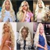 Blonde Bundles 613 Body Wave Human Hair Bundles 8A Brazilian Virgin Hair 3 Bundles 10 10 10 Inch Blonde Body Wave Bundles Human Hair 613 Bundles Human Hair Extensions