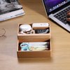 beheart Valet Tray Box with Magnetic Rotating, Office Desk Daily Supplies Organizer