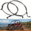 1068 Extended Front/Rear Brake Lines Fit for ATV Polaris RZR 800/S 800/4 800/XP 900/570/XP 4 900