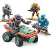 MEGA Halo Toy Vehicle Building Set, UNSC Mongoose Outriders with 130 Pieces, 4 Micro Action Figures and Accessories, Gift Ideas for Kids