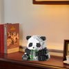 MJDDJA Mini Building Blocks- Bamboo Panda, Party Favors- Micro Blocks Panda Toy for Kids 6 7 8 9 10+, Mini Blocks Building Sets for Adults, Easter/Birthday for Boys and Girls(504PCS)